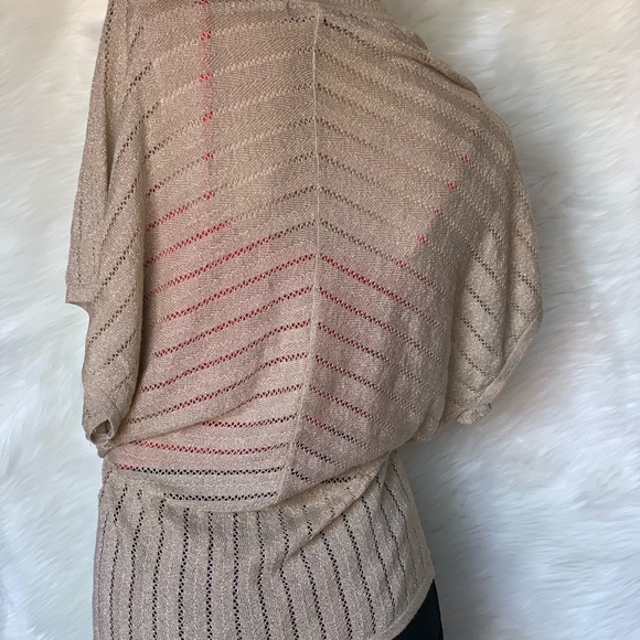 Express Gold Knit Top - Picture 5 of 9